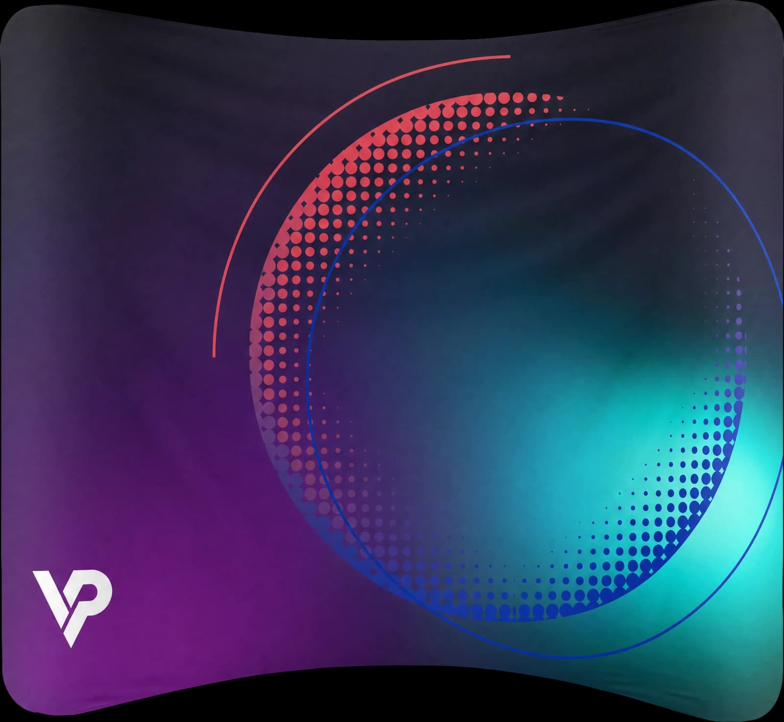 Ścianka łukowa tekstylna 230 x 250cm targi wystawy eventy