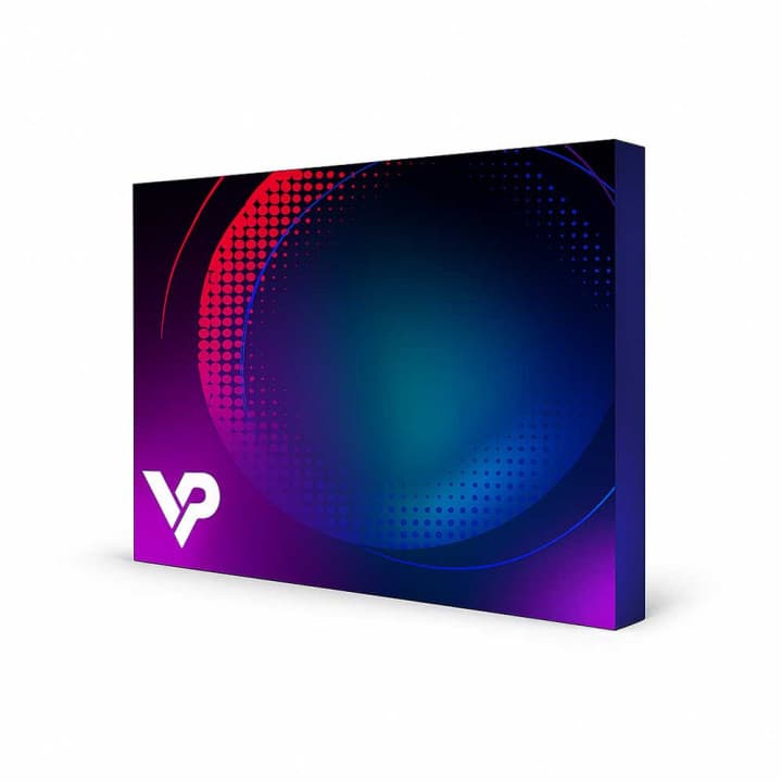 Ścianka tekstylna na rzep Velcro prosta 3x3 POP UP