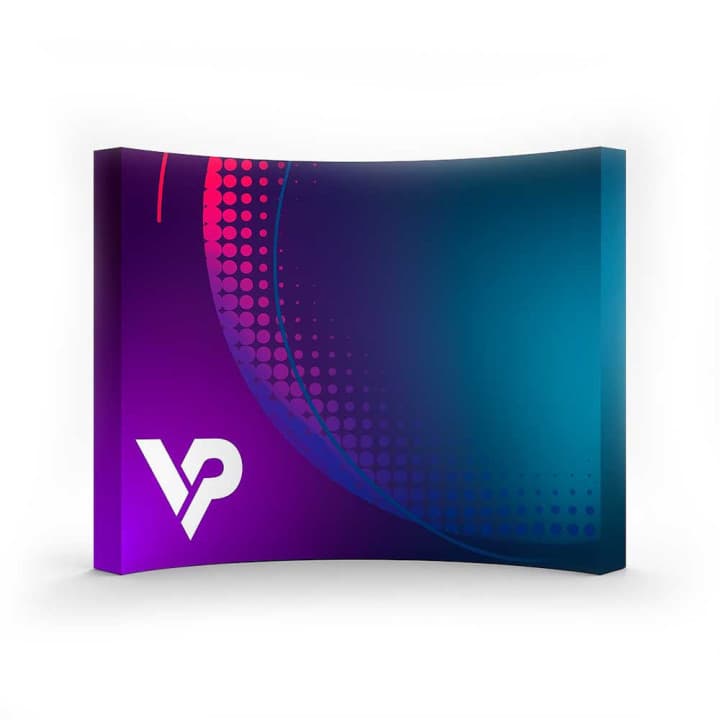 Ścianka tekstylna Velcro łukowa POP UP