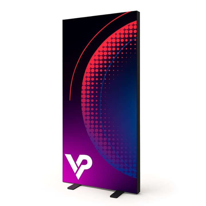 STAND LED BOX - CZARNY